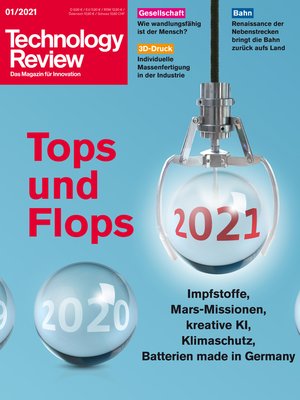 cover image of Technology Review 01/21